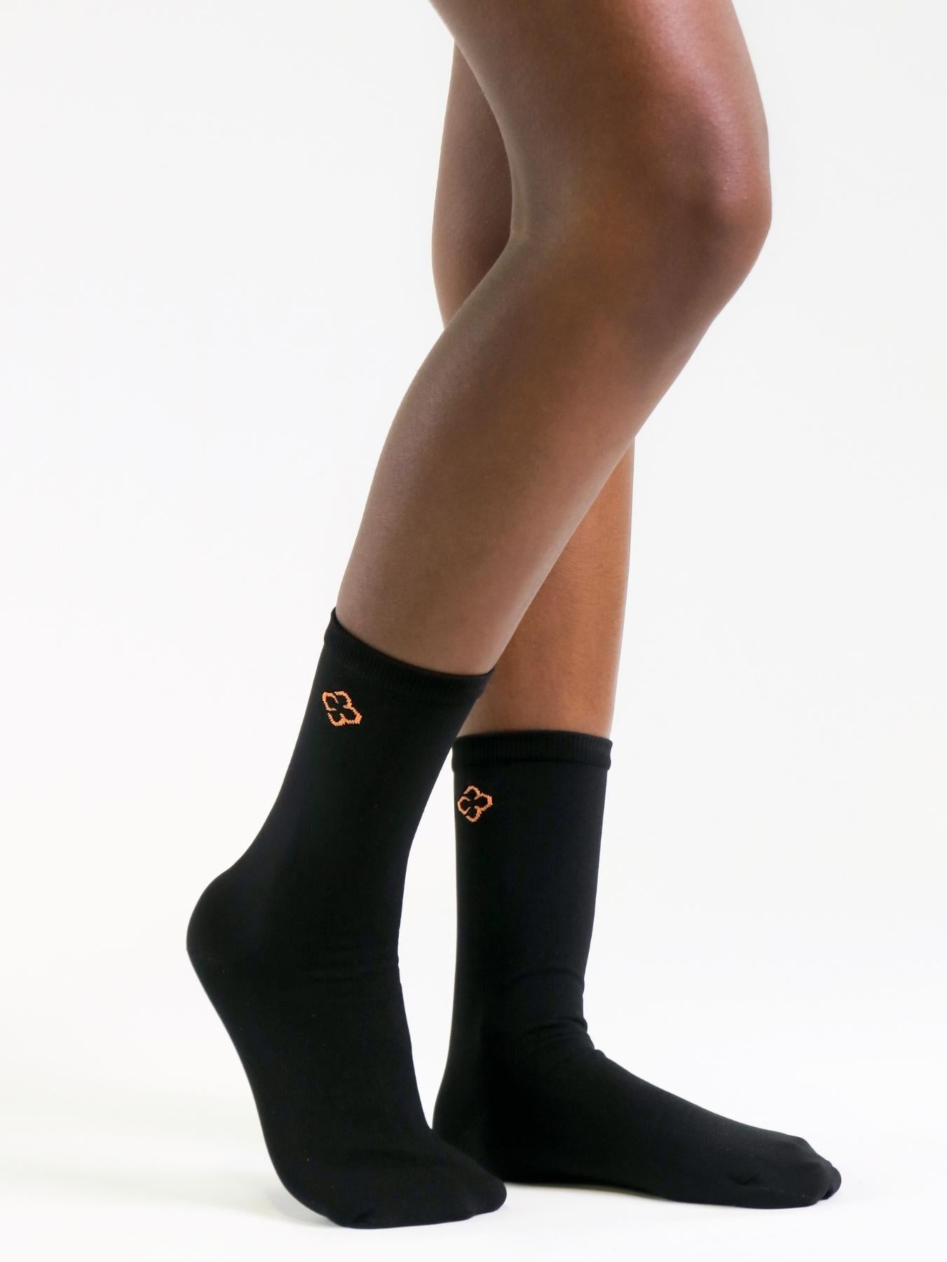 Copper Crew Socks / Liner - Ladies