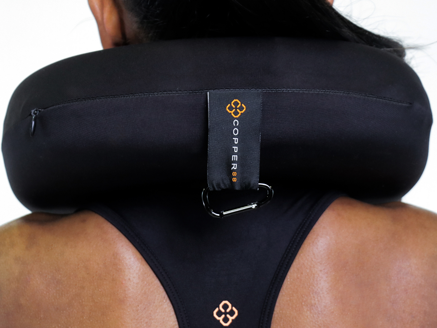 Copper Travel Pillow: Memory Foam - Unisex