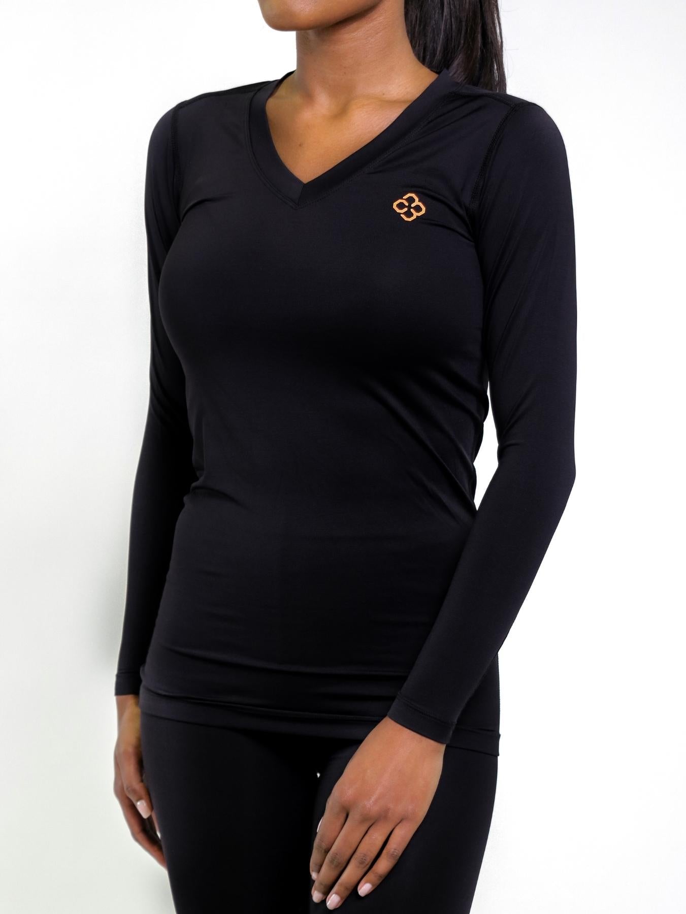 Copper Compression Long Sleeve Shirt - Ladies