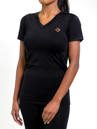 Copper Compression Short Sleeve Shirt - Ladies