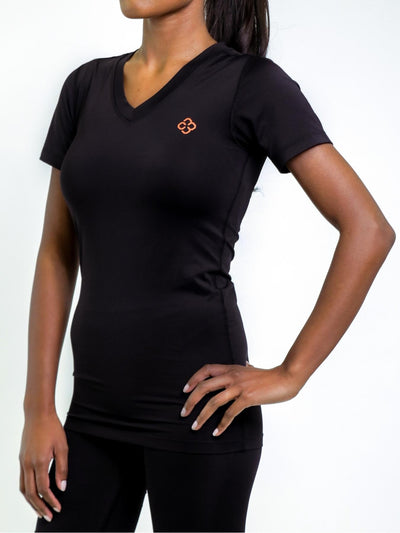 Copper Compression Short Sleeve Shirt - Ladies